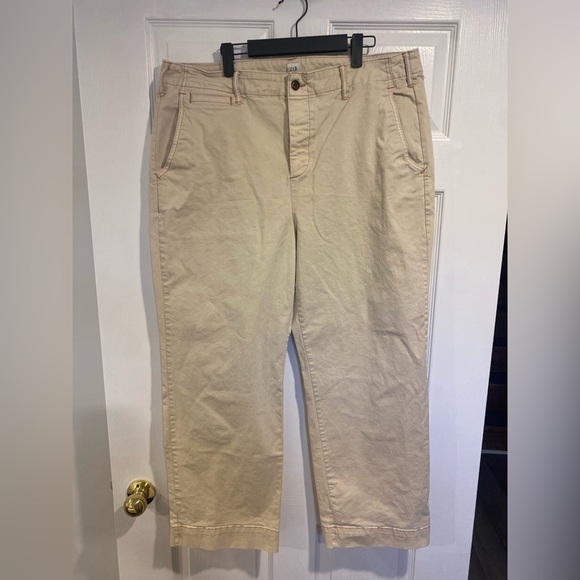 GAP Women’s Cotton Straight Leg Trousers Size 20 - Picture 2 of 11